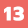 13C