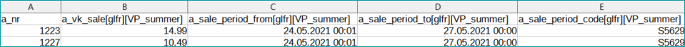 How to participate in Private Sales by uploading a CSV file