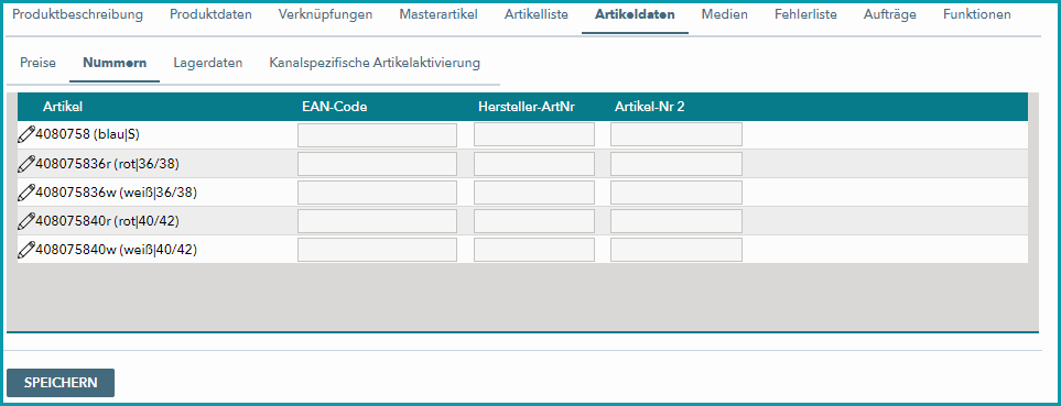 Abb. 2: Artikelnummern Abb. 2: Artikelnummern