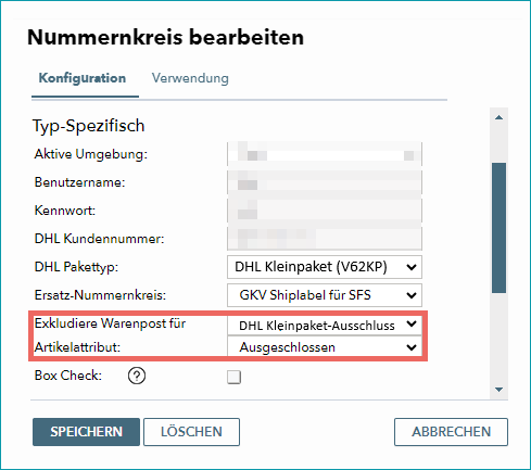 Abb.2: Schließe Artikel mit dem Attribut vom Nummernkreis aus