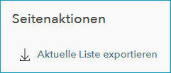 Abb.6: Export der Fehlerliste