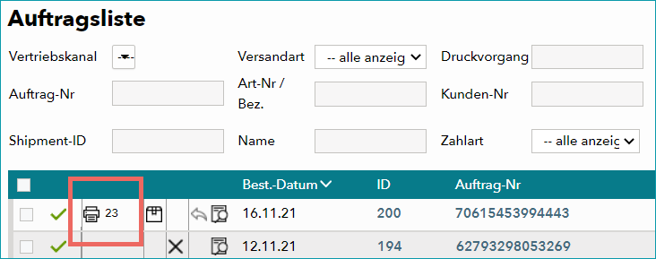 Druckersymbol_Auftragsliste