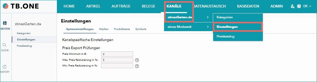 Abb. 1.: Dieses Menü taucht nach Freischaltung deines Kanals in deiner Menüführung auf. Abb. 1.: Dieses Menü taucht nach Freischaltung deines Kanals in deiner Menüführung auf.