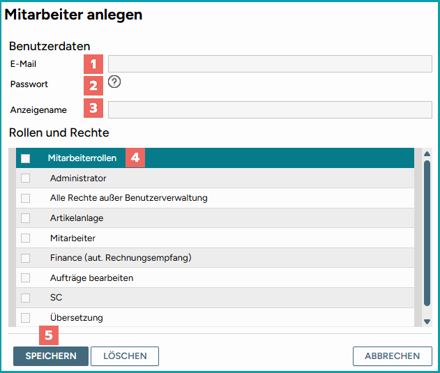 Abb.1: Neuen Nutzeraccount anlegen