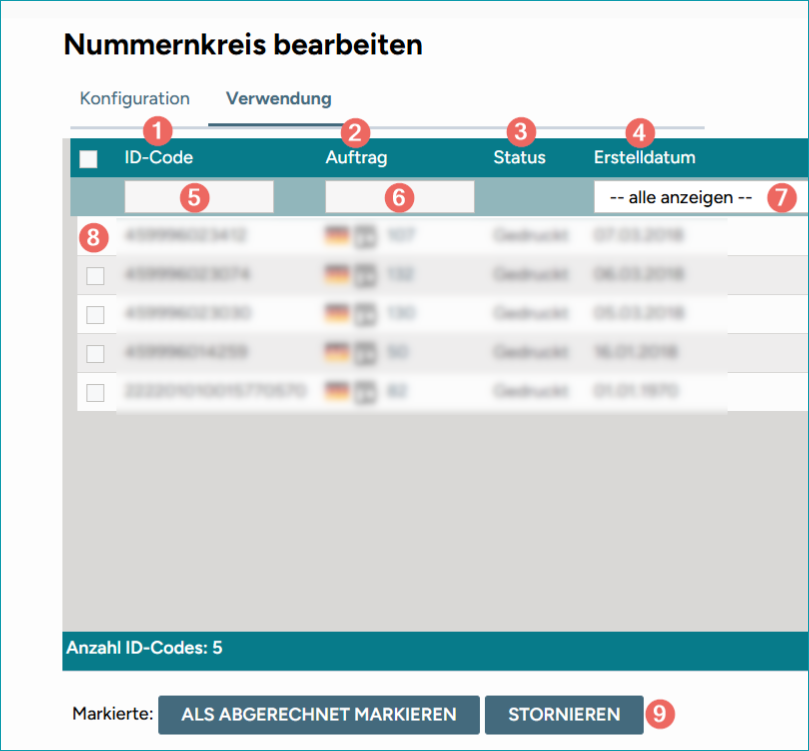 Abb 1.: Der Reiter "Verwendung" im Detail. Abb 1.: Der Reiter "Verwendung" im Detail.
