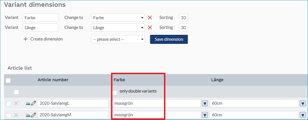 Fig. 2: "Farbe" (color) variant Fig. 2: "Farbe" (color) variant