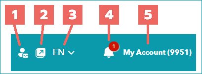 Fig.3: Quick action links