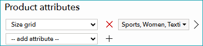 Fig.3: How to assign the attribute value to a product Fig.3: How to assign the attribute value to a product