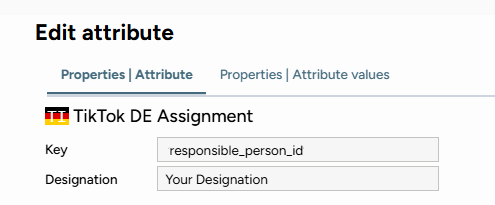 Fig. 2: Edit your attribute Fig. 2: Edit your attribute