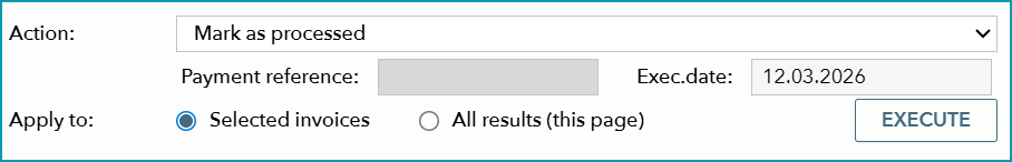 Fig. 3: Example of a receipt status update to “Mark as processed”